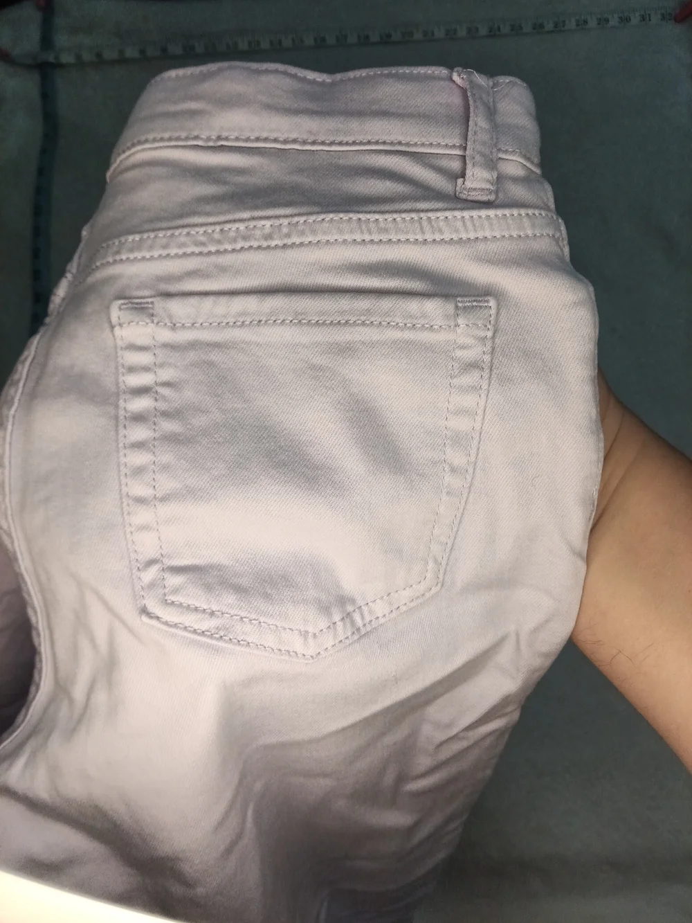 The Children's Place Lavender Skinny Jeans with Distress